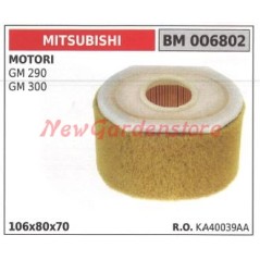 Filtro aria MITSUBISHI motore a 2 tempi decespugliatore e tagliasiepi 006802 | NewgardenParts.com