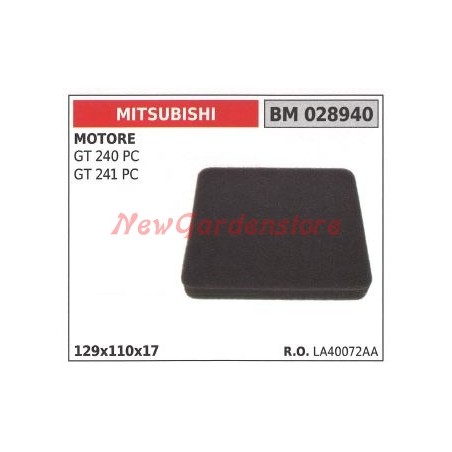 Filtro aria MITSUBISHI motore a 2 tempi decespugliatore tagliasiepi 028940 | NewgardenParts.com