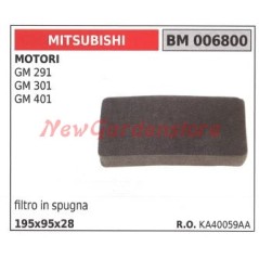 Filtro aria MITSUBISHI motore a 2 tempi decespugliatore tagliasiepi GM291 006800 | NewgardenParts.com