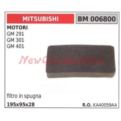 Filtro de aire motor MITSUBISHI 2 tiempos desbrozadora cortasetos GM291 006800 | NewgardenParts.com