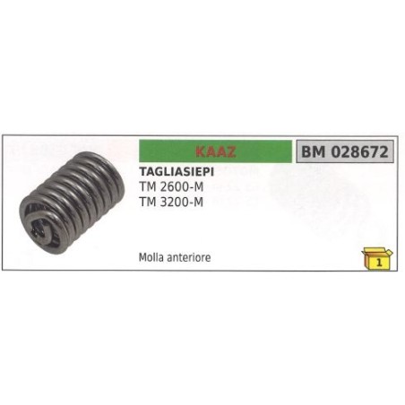 Antivibrante molla anteriore KAAZ tagliasiepe TM 2600-M TM 3200-M 028672 | NewgardenParts.com