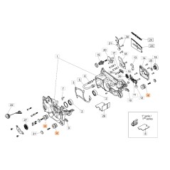 Antivibrante ORIGINALE OLEOMAC motosega modelli GSH 510 - GSH 560 50310084R | NewgardenParts.com