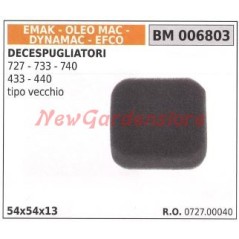 Filtro aria oleomac efco decespugliatore 727 733 740 433 440 072700040 | NewgardenParts.com