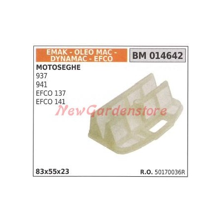 Filtro aria Oleomac Efco motosega 937 941 EFCO 137 141 014642 50170036R | NewgardenParts.com