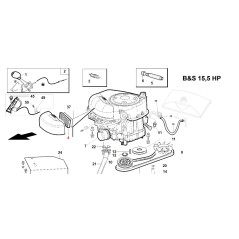 ORIGINAL Luftfilter GIANNI FERRARI Rasenmähermotor Briggs&Stratton | NewgardenParts.com