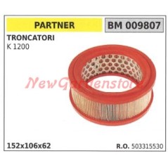 Filtro aria PARTNER per troncatore K 1200 K1200 009807 | NewgardenParts.com