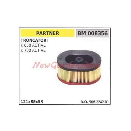 Luftfilter PARTNER für Schneidgerät K 650 K 700 ACTIVE 008356 | NewgardenParts.com