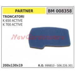 Filtro aria PARTNER per troncatore K 650 K 700 ACTIVE 008358 | NewgardenParts.com