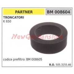 Filtre à air PARTNER pour tronçonneuse K 650 K650 008604