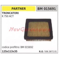 Filtro aria PARTNER per troncatore K 750 ACT 015691 | NewgardenParts.com