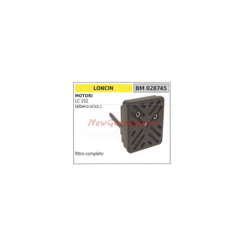 Filtro de aire para motor de eje horizontal LONCIN LC 152 028745