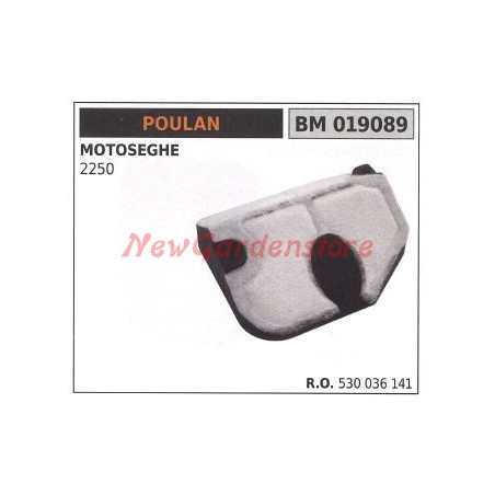 Filtro aria POULAN per motosega 2250 019089 | NewgardenParts.com