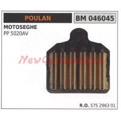 Filtro aria POULAN per motosega PP 5020AV PP5020AV 046045 | NewgardenParts.com