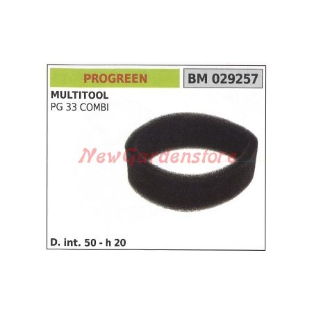 Filtro aria PROGREEN per multitool PG 33 COMBI 029257 | NewgardenParts.com