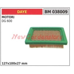 Filtro aria rasaerba tagliaerba DAYE per motori DG 600 038009 VERDE | NewgardenParts.com