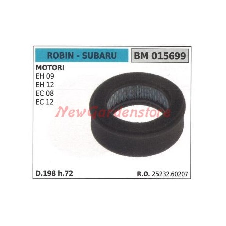 Filtro aria ROBIN per motore rasaerba EH 09 12 EC 08 12 015699 | NewgardenParts.com