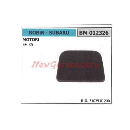 Filtro aria ROBIN per motore rasaerba EH 35 EH35 012326 | NewgardenParts.com