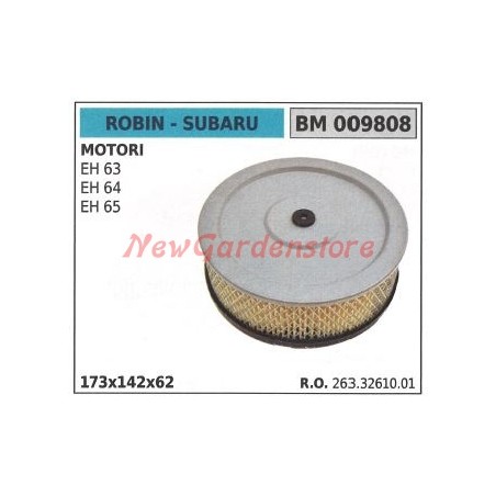 Filtro aria ROBIN per motore rasaerba EH 63 64 65 009808 | NewgardenParts.com