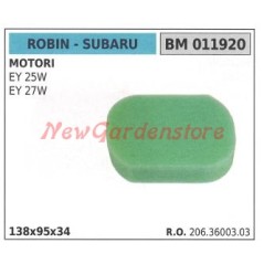 Filtro aria ROBIN per motore rasaerba EY 25W 27W 011920 | NewgardenParts.com