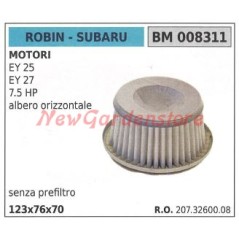 Luftfilter ohne Vorfilter ROBIN für Rasenmähermotor EY 25 27 7,5 PS 008311
