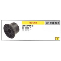 Amortiguador de pie de bastidor DUCAR para generador de corriente DG3000T 6500T 038202