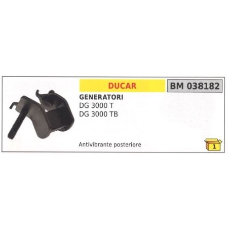 Antivibrante posteriore DUCAR per generatore di corrente DG 3000 T 3000TB 038182 | NewgardenParts.com