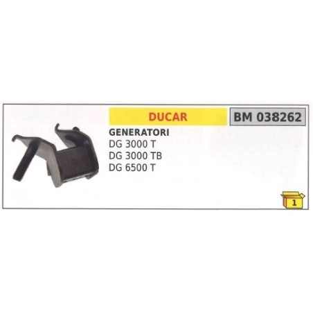 Antivibrante posteriore DUCAR per generatore di corrente DG 3000T 3000TB 038262 | NewgardenParts.com