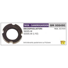 Antivibrante posteriore frizione TAYA decespugliatore 3600S-W 4200S-W 008490