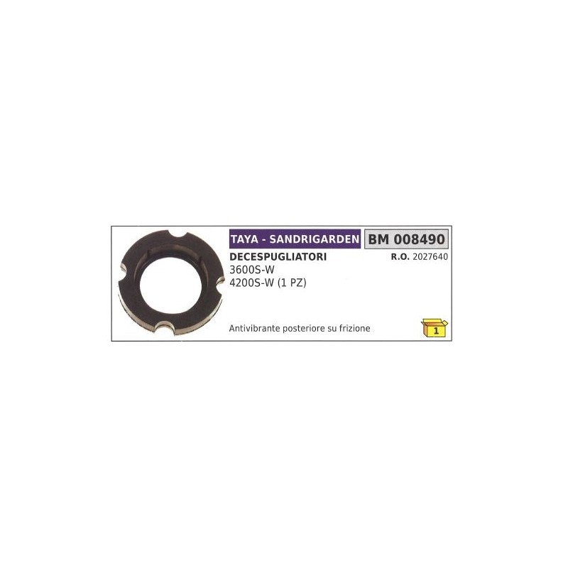 Embrayage arrière anti-vibration TAYA débroussailleuse 3600S-W 4200S-W 008490