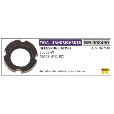 Antivibrante posteriore frizione TAYA decespugliatore 3600S-W 4200S-W 008490 | NewgardenParts.com