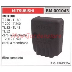 Filtro aria supporto MITSUBISHI motore 2tempi decespugliatore tagliasiepe 001043 | NewgardenParts.com