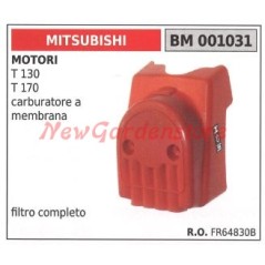 Filtro aria supporto MITSUBISHI motore decespugliatore tagliasiepe T130 001031 | NewgardenParts.com