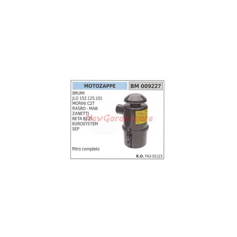 Air filter support engine mounted on BRUMI MORINI C27 tiller 009227