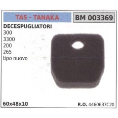 TAS air filter for brushcutter 300 3300 200 265 new type 003369 | NewgardenParts.com