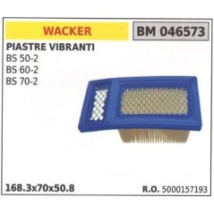 Filtro aria WACKER per piastra vibrante BS 50-2 60-2 70-2 046573 | NewgardenParts.com