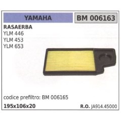 YAMAHA-Luftfilter für Rasenmäher YLM 446 453 653 006163 MOWER | NewgardenParts.com