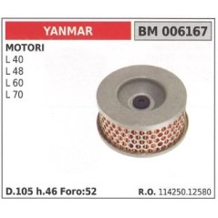 Filtro aria YANMAR per motore diesel per motozappa motocoltivatore 006167 | NewgardenParts.com