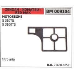 Filtro aria ZENOAH per motosega G 310TS 3100TS 009104 Z2630-83511 | NewgardenParts.com