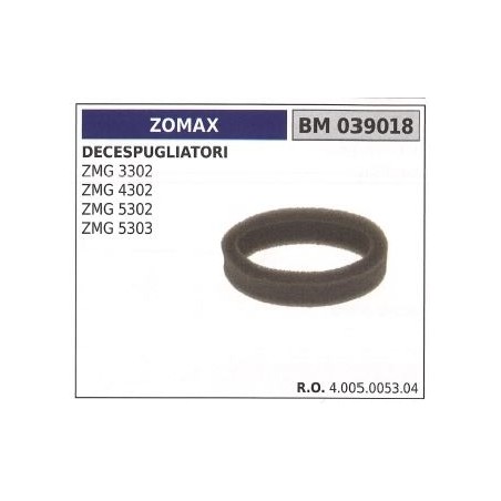 Filtro aria ZOMAX per decespugliatore ZMG 3302 4302 5302 5303 039018 | NewgardenParts.com