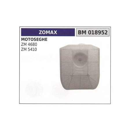 Filtro aria ZOMAX per motosega ZM 4680 5410 018952 | NewgardenParts.com