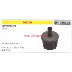 Suction filter DUCAR motor pump DP 25 040204 | NewgardenParts.com