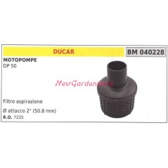 Filtro aspirazione DUCAR motopompa DP 50 040228 | NewgardenParts.com