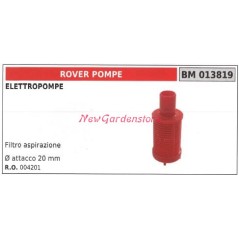 Filtro aspirazione ROVER elettropompa 013819 | NewgardenParts.com