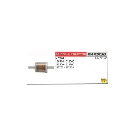 BRIGGS&STRATTON Benzinfilter 196400-215700-215800 Rasenmäher 691035 | NewgardenParts.com