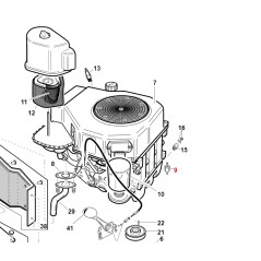 Filtro benzina ORIGINALE macchina operatrice GIANNI FERRARI motore Kohler 15.5Hp | NewgardenParts.com