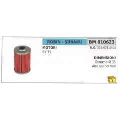 Fuel filter ROBIN - SUBARU EY15 external Ø 35mm lawnmower 228.62110.08