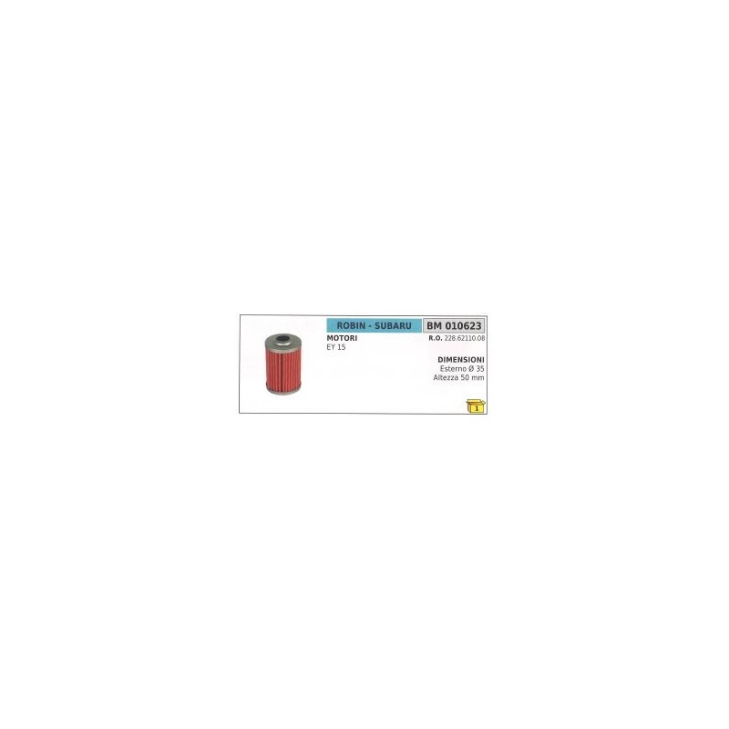 Fuel filter ROBIN - SUBARU EY15 external Ø 35mm lawnmower 228.62110.08