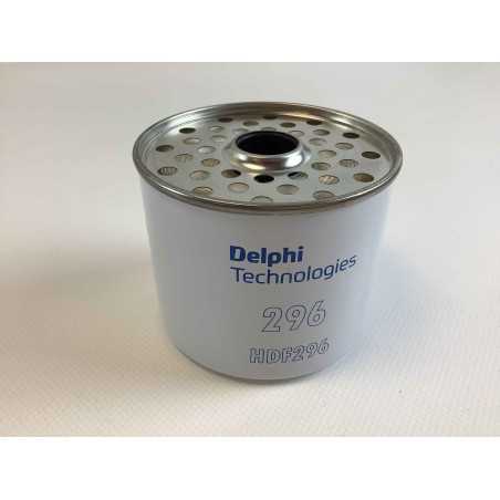 FILTRO DE COMBUSTIBLE DELPHI HDF 296 UNIVERSAL Ø 85 X 70 MM TRACTOR DIESEL | NewgardenParts.com