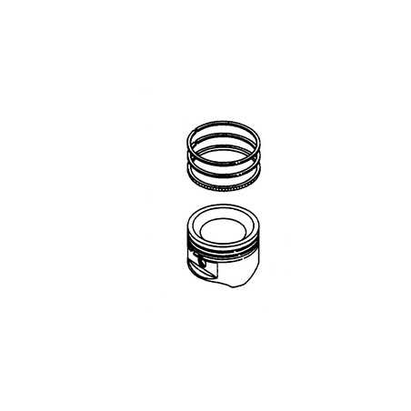 Cigüeñal original para motor de cortacésped BRIGGS & STRATTON 497487 | NewgardenParts.com
