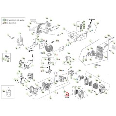 ORIGINAL ACTIVE auger t143 - t152 - t165 paper filter with cover 022588 | NewgardenParts.com